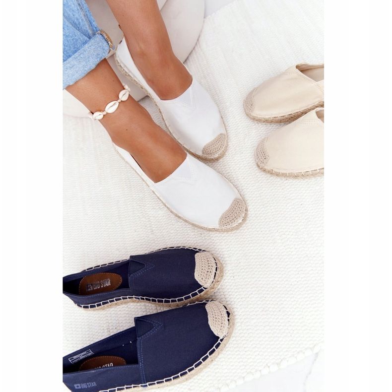 Espadrillas su suola intrecciata Big Star HH274500 Navy Blue 1