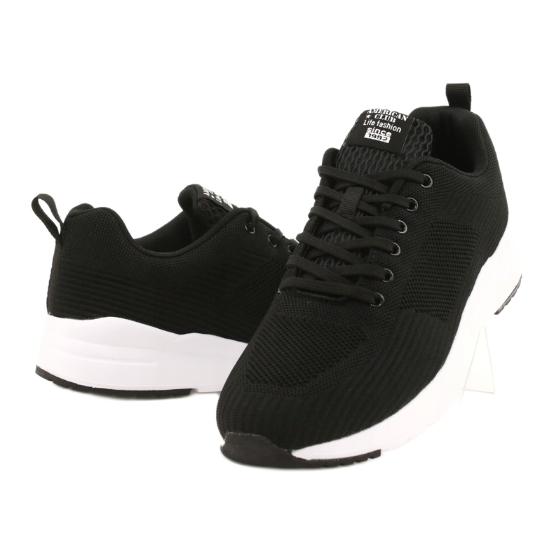 American Club Scarpe sportive da uomo nere RD01 / 21 nero 2
