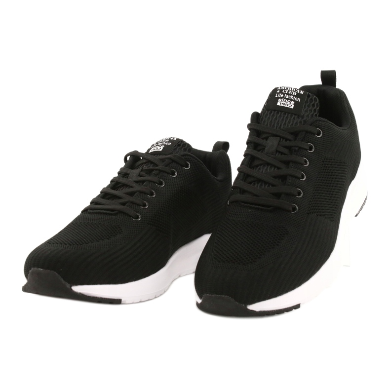 American Club Scarpe sportive da uomo nere RD01 / 21 nero 1