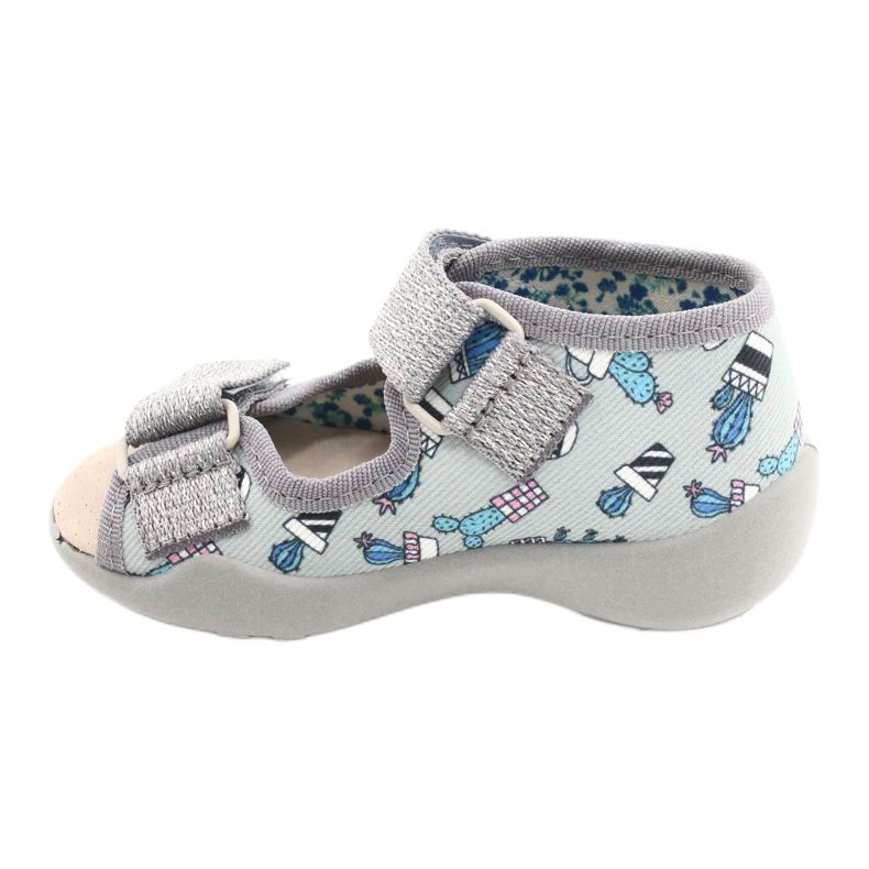 Scarpe per bambini gialle Befado 342P025 grigio 1