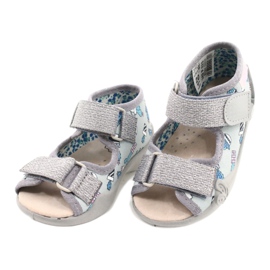 Scarpe per bambini gialle Befado 342P025 grigio 2