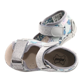 Scarpe per bambini gialle Befado 342P025 grigio 5