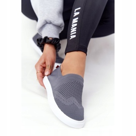 Sneakers Donna Slip-on Big Star FF274A607 Grigie grigio 2
