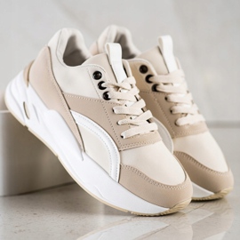SHELOVET Scarpe sportive Bl213be beige marrone 1