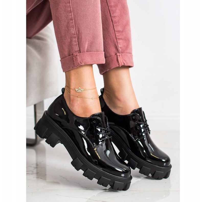 Seastar Scarpe alla moda sulla piattaforma nero 1