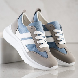 SHELOVET Scarpe sportive sulla piattaforma multicolore 1