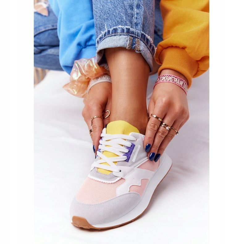PS1 Scarpe Sportive Donna Sneakers Rosa-Grigio After Hours multicolore 2