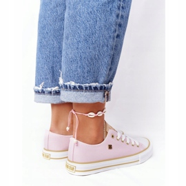 Sneakers Classiche da Donna Big Star HH274455 Rosa 1