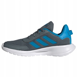 Adidas Tensaur Run K scarpe bambino grigio-blu FY7289 1