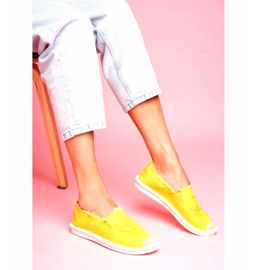 PS1 Espadrillas da donna Yellow Flaure giallo 3