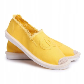PS1 Espadrillas da donna Yellow Flaure giallo 4