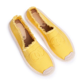 PS1 Espadrillas da donna Yellow Flaure giallo 5