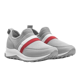 Sneakers slip-on Aimee grigie grigio 1