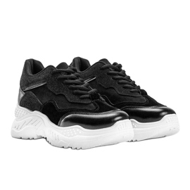 Sneakers nere Alycia da donna nero 1