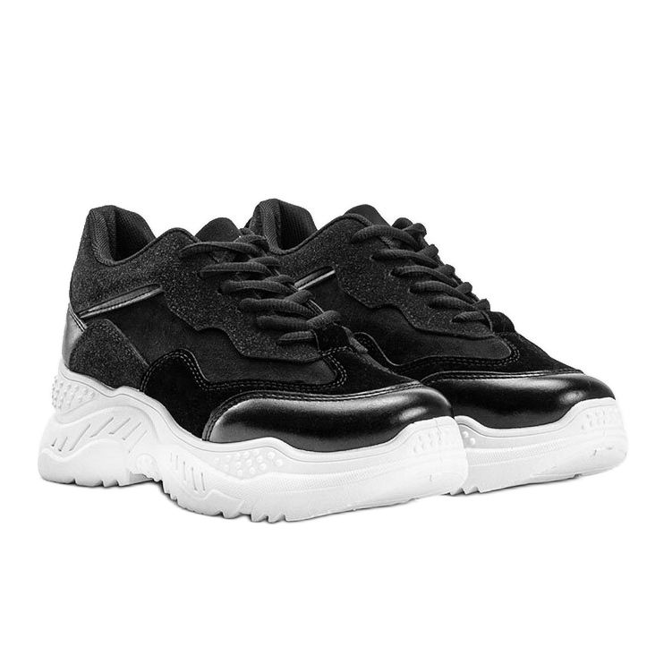 Sneakers nere Alycia da donna nero 1