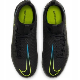 Nike Phantom Gt Academy Df FG / MG Junior CW6694 090 scarpe da calcio nero nero 1