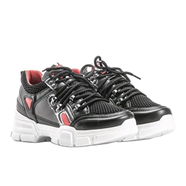Sneakers sportive nere di Karla nero 1