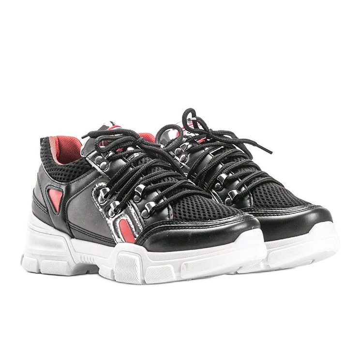 Sneakers sportive nere di Karla nero 1