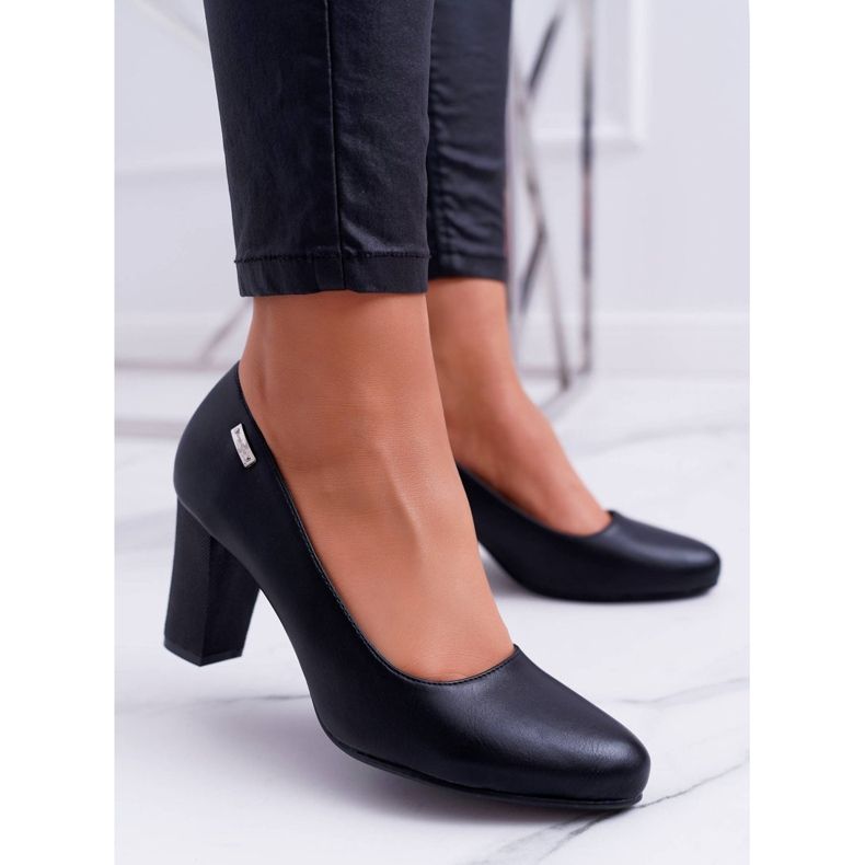 Décolleté da donna Sergio Leone PB130 Nero Ambra 2
