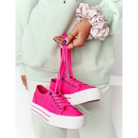 Sneakers Donna On The Big Star HH274054 Fucsia rosa 2