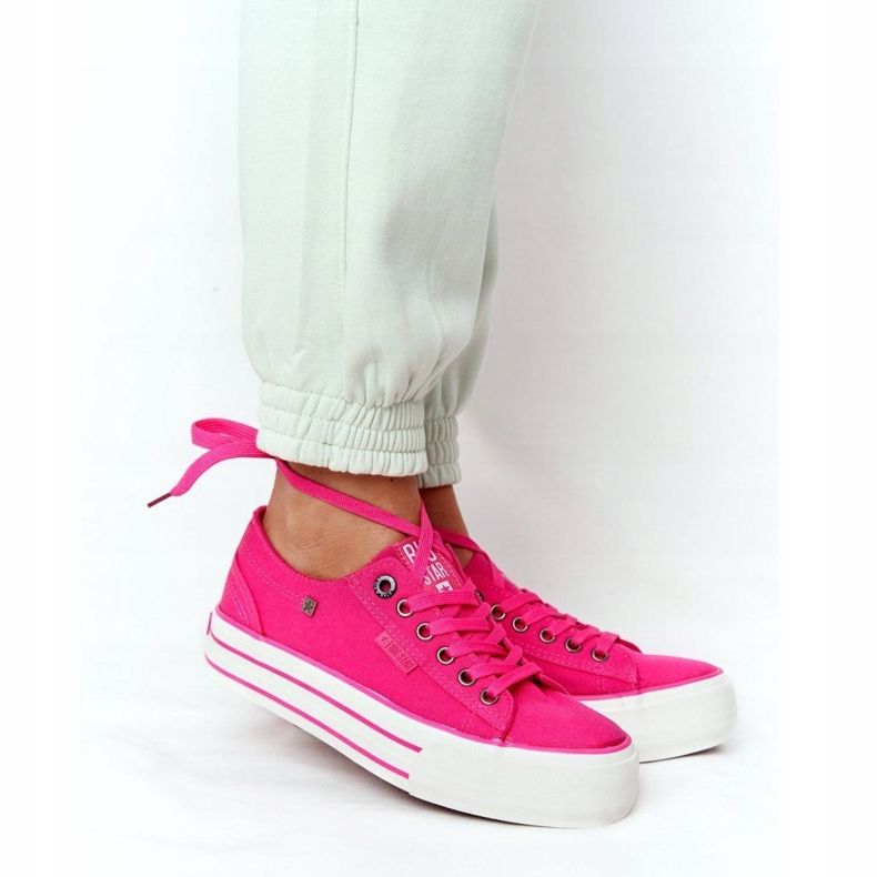 Sneakers Donna On The Big Star HH274054 Fucsia rosa 1