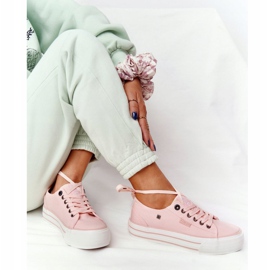 Sneakers da donna Big Star HH274058 Rosa 1