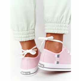 Sneakers da donna classiche Big Star HH274110 Rosa chiaro 2