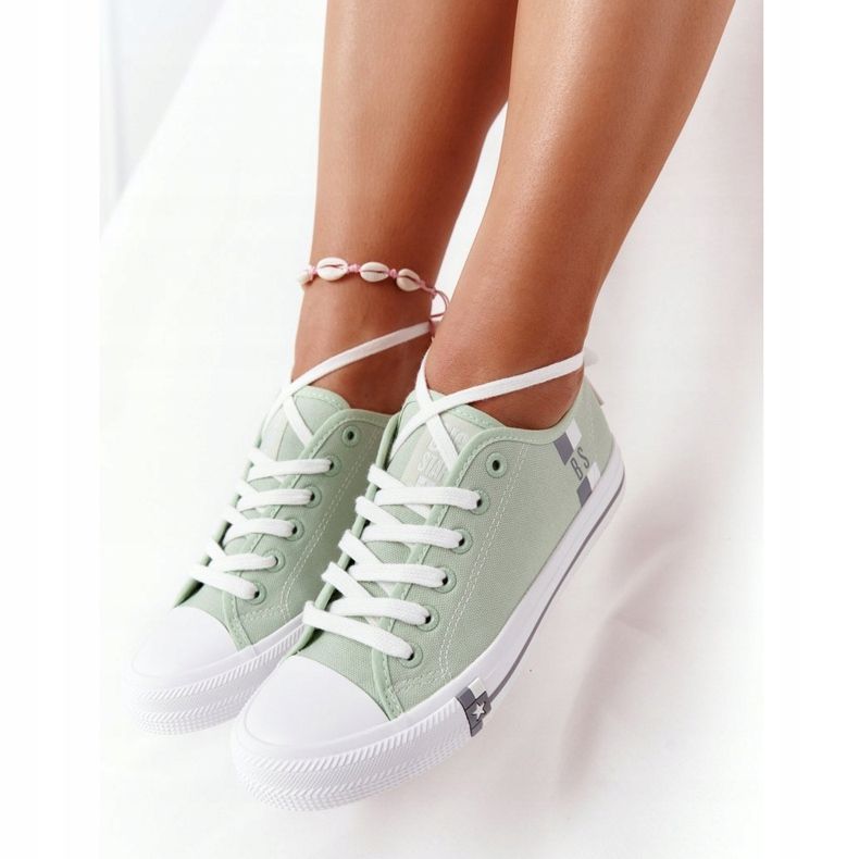 Sneakers Classic da Donna Big Star HH274112 Verde 2