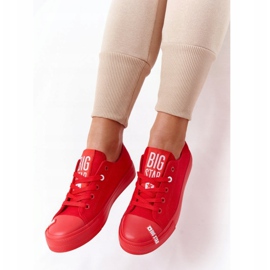 Sneakers da donna Big Star HH274677 Rosse rosso 1