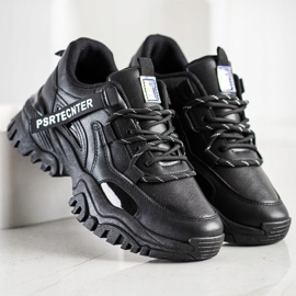 SHELOVET Scarpe da ginnastica primaverili alla moda nero 2