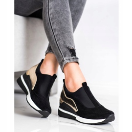VINCEZA Slip On Scarpe nero 1