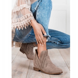 Filippo Stivali traforati primaverili marrone 1