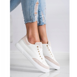 SHELOVET Sneakers bianche alla moda bianco 1