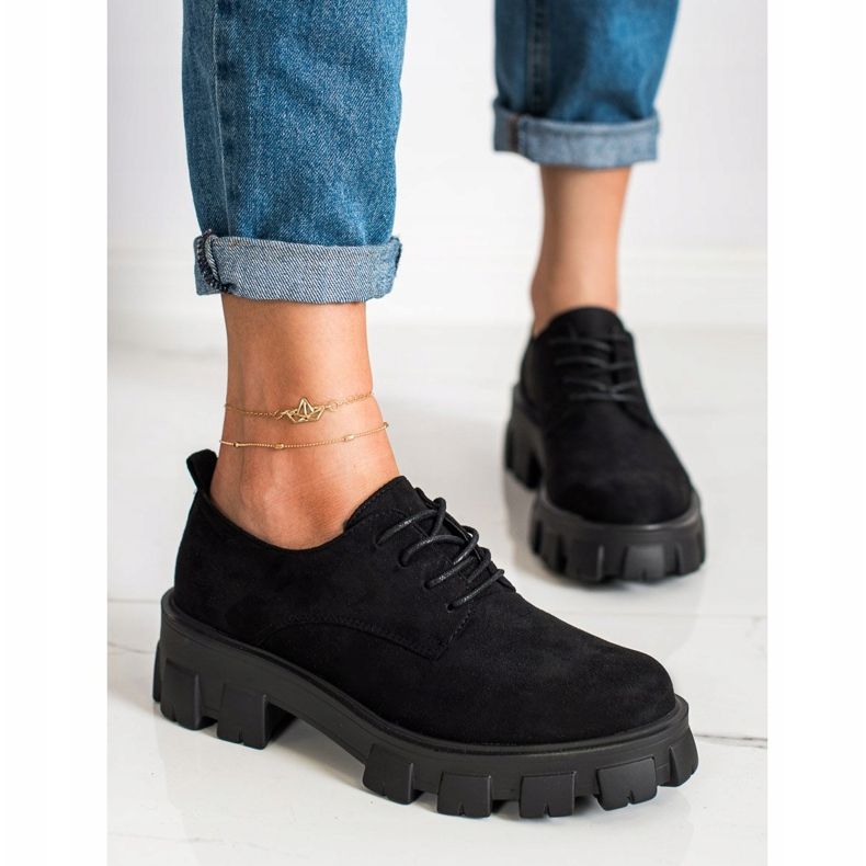 Seastar Scarpe alla moda sulla piattaforma nero 1