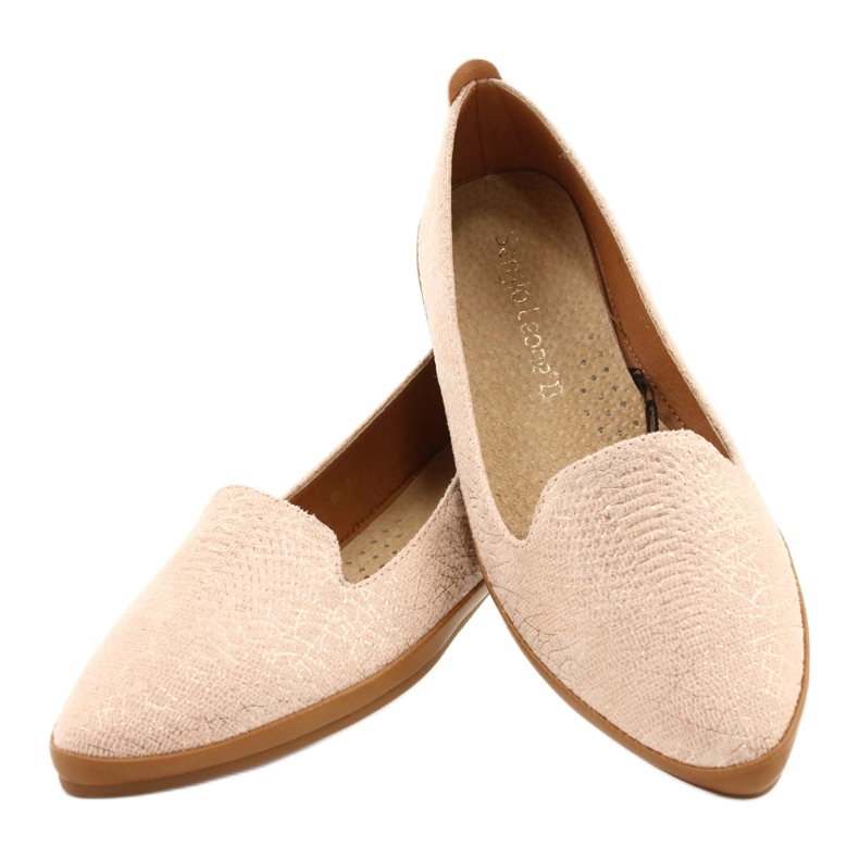 Sergio Leone ballerina lords rosa/oro MK700 3