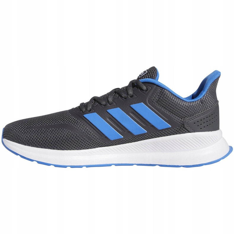 Scarpe running uomo adidas Runfalcon grigio blu G28730 1
