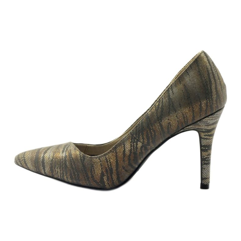Décolleté da donna Big Star 27452 grigio/oro rame d'oro 2