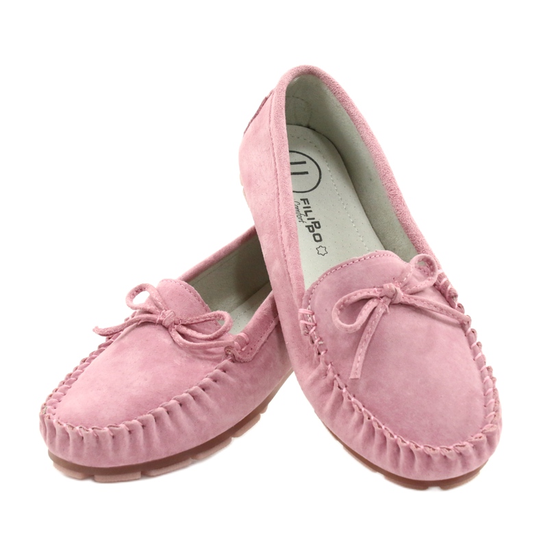 Mocassini Donna Pelle Rosa Filippo DP1204/21 PI 3