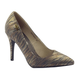Décolleté da donna Big Star 27452 grigio/oro rame d'oro 1