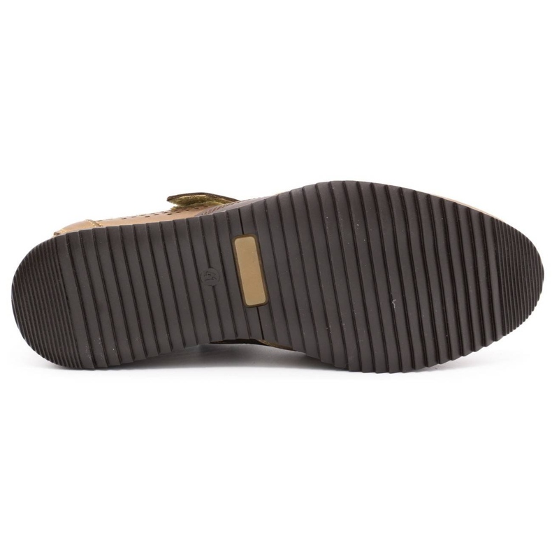 Polbut Scarpe casual da uomo in pelle 2102/2L marrone 1