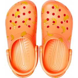 Zoccolo Crocs Classic Vacay Vibes W 206375-801 arancia giallo 1