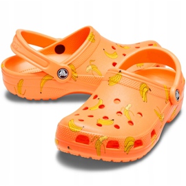 Zoccolo Crocs Classic Vacay Vibes W 206375-801 arancia giallo 3