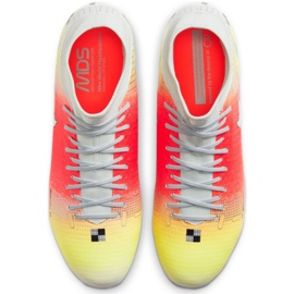 Nike Mercurial Superfly 8 Academy Mds FG / MG M CV0948 108 scarpe da calcio rosso arancia 1