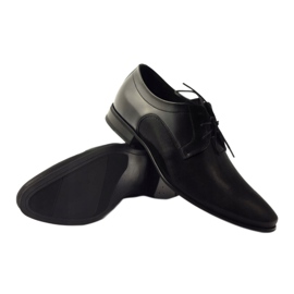 Scarpe da uomo Pilpol 1654 nere nero 3