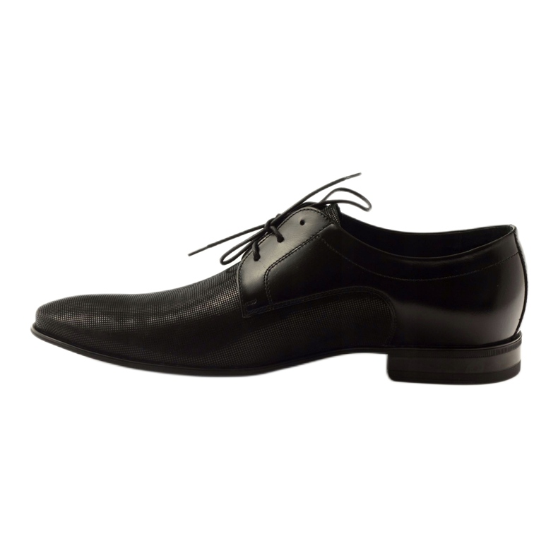 Scarpe da uomo Pilpol 1654 nere nero 2