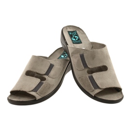 Adanex Ciabatte da donna BIO Nature 26025 grigio 3