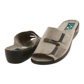 Adanex Ciabatte da donna BIO Nature 26025 grigio 2