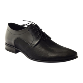 Scarpe da uomo Pilpol 1654 nere nero 1