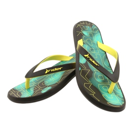 Boys Flip Flops 83062 Azure-Black Rider nero 3