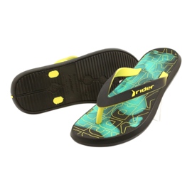 Boys Flip Flops 83062 Azure-Black Rider nero 2